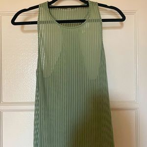 Alo Yoga Essence Mesh Racerback Tank